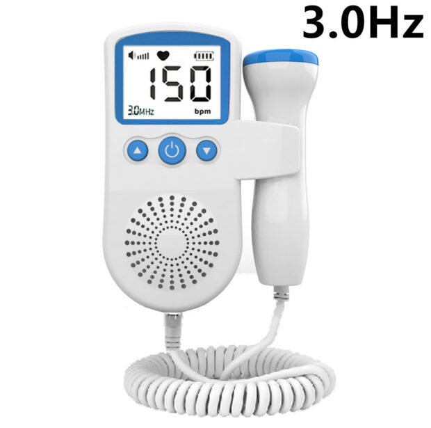 Fetal Heart Rate Monitor Home Pregnancy Baby Fetal Sound Heart Rate Detector - Image 4